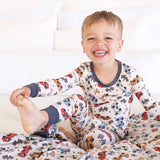 Pit Crew Two Piece Pajama Set