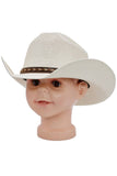Kids Cattleman Elite Painted Western Cowboy Hat