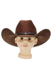 Kids Faux Suede Cutter Crown Cowboy Hat