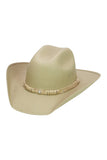 Kids Closed Cutter Crown Elite Painted Cowboy Hat