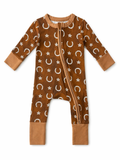 2-Way Zip Romper, Rusty Horseshoe