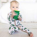 Clean Up Crew Convertible Zip Romper