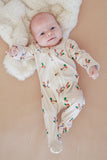 Bamboo Zipper Footie | Little Mallard