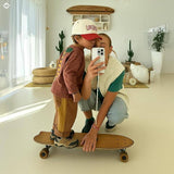 Kid/Baby 2-Tone Cap: Loverboy (Red/Beige)