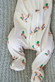 Bamboo Zipper Footie | Little Mallard