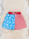 Star Splash Patriotic Trunk