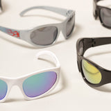 Kids Trendy Flame Pattern Sunglasses